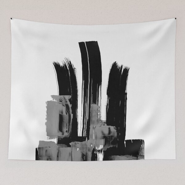 Item preview, Black white gray abstract designed and sold by ElaSzczepaniak.