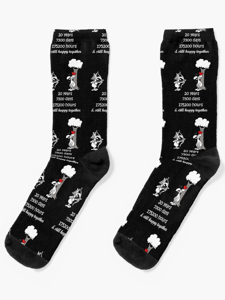 Fashion anniversary socks for him