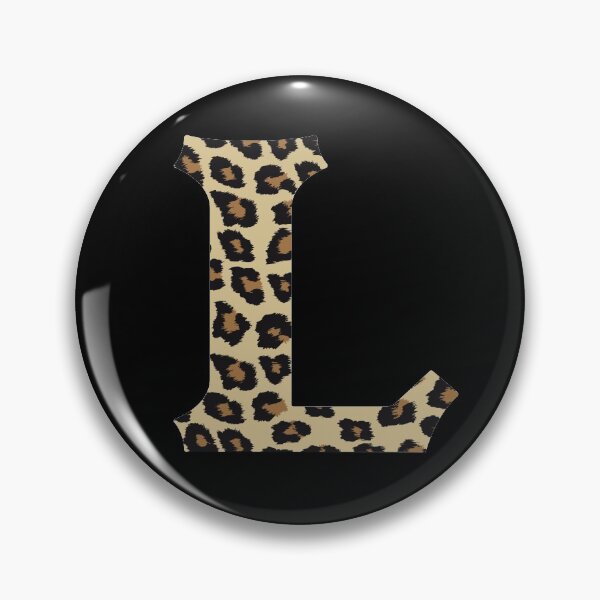 Item preview, Letter L Leopard Cheetah Monogram Initial designed and sold by SqueakyRicardo.