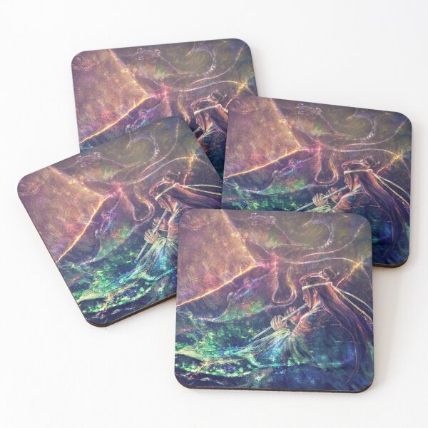 Item preview, Seachen and space manta rays designed and sold by cloudyshores.