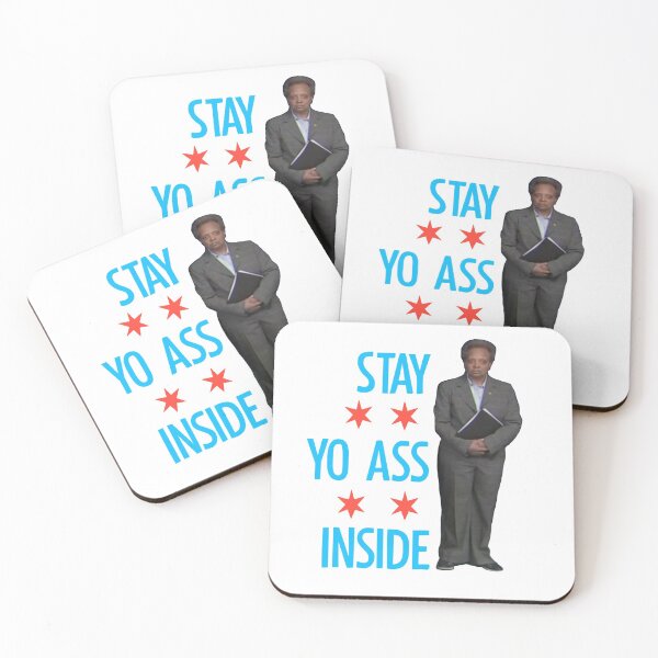 Item preview, Lori Lightfoot Meme - Stay Home designed and sold by embaerrawr.