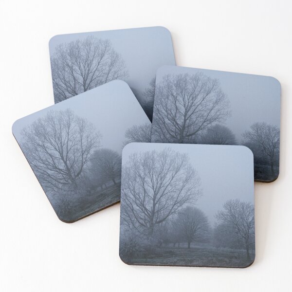Item preview, Trees in frost and fog, Hob Moor, York designed and sold by paulboizot.