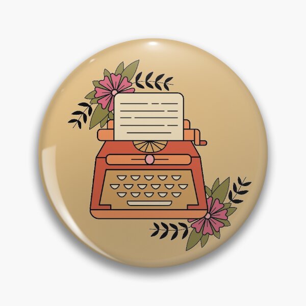Item preview, Vintage Floral Typewriter designed and sold by korange7.