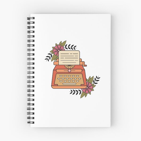 Item preview, Vintage Floral Typewriter designed and sold by korange7.