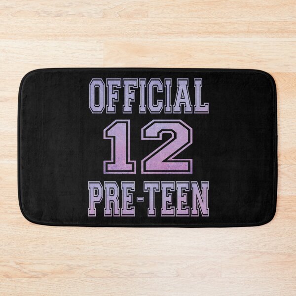 Item preview, Official 12 Preteen Sweet 12th Birthday Gift for Girls print designed and sold by Grabitees.