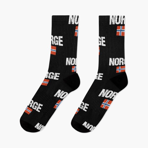 Item preview, Norge Noruega Bandera apenada designed and sold by Nirvanibex.