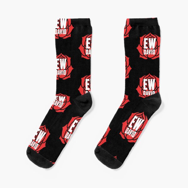 Ew David Rose Typography Socks