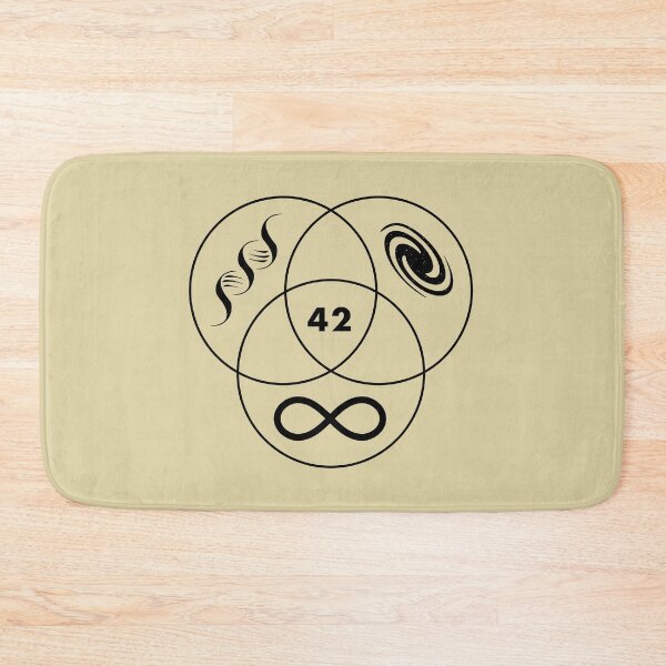 Item preview, Hitchhikers Guide To The Galaxy 42 - Dark Version designed and sold by eldram.