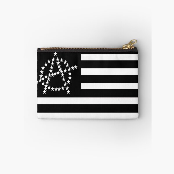 Item preview, Anarchist American Flag designed and sold by getguillotined.
