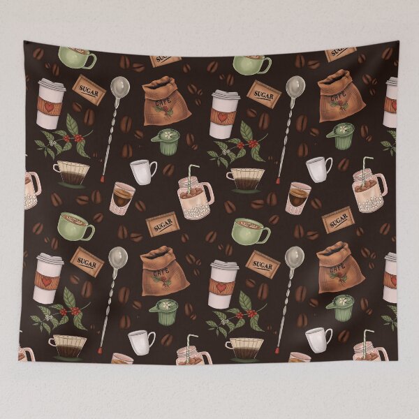 Item preview, Coffee House Dark designed and sold by erintheq.