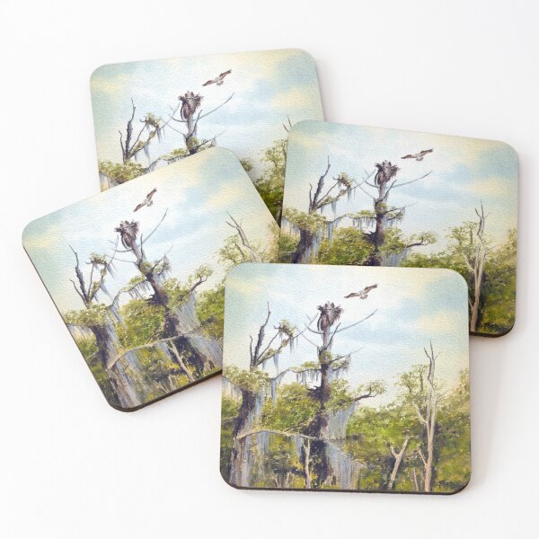 Item preview, Nesting Ospreys In Southern USA designed and sold by William Holkham.