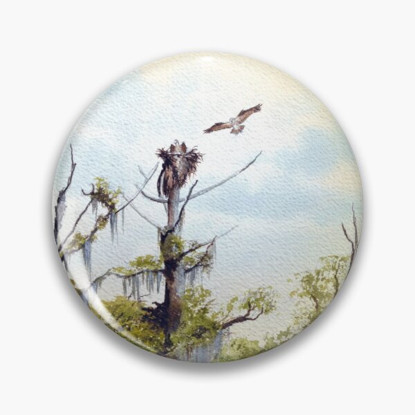 Item preview, Nesting Ospreys In Southern USA designed and sold by William Holkham.