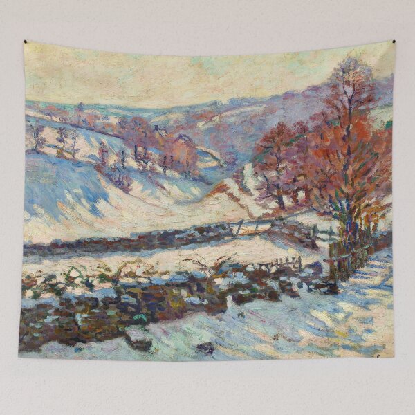 Artikelvorschau, Armand Guillaumin - Schneelandschaft bei Crozant entworfen und verkauft von Impressionist Masters.