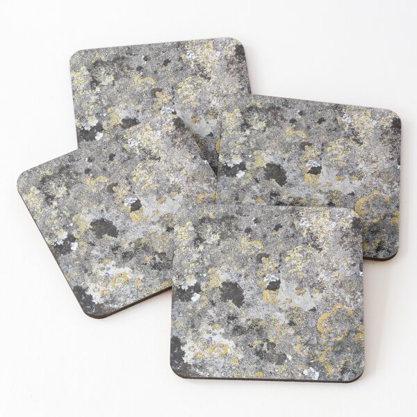 Item preview, Close up of lichen on ancient stone designed and sold by DanaAndTheBooks.