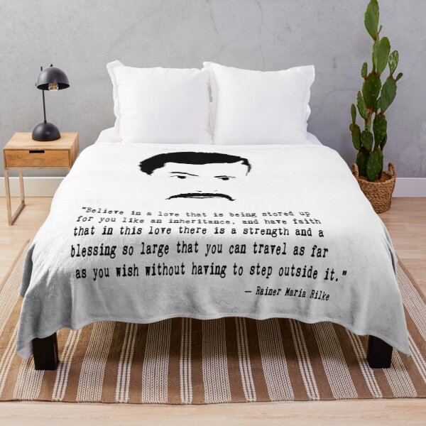 Item preview, Rainer Maria Rilke Quote designed and sold by The Dead  Writers Circle.