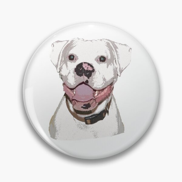 Item preview, White Boxer Dog designed and sold by 3QuartersToday.