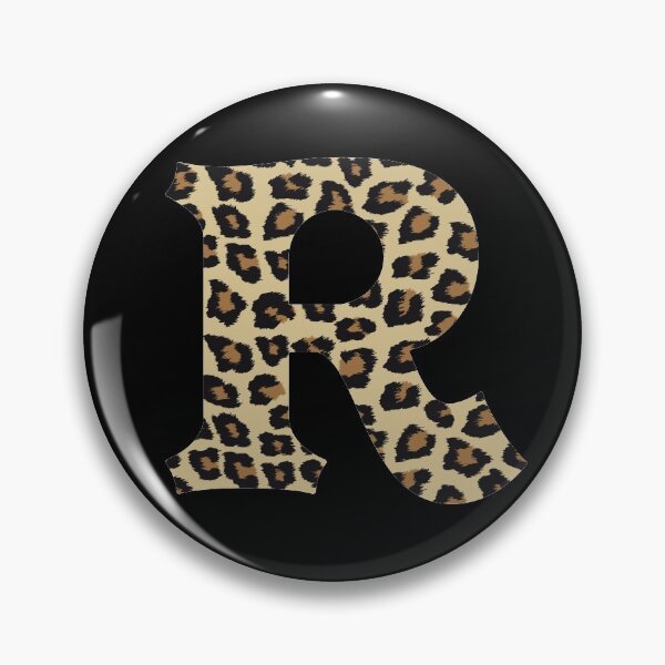 Item preview, Letter R Leopard Cheetah Monogram Initial designed and sold by SqueakyRicardo.