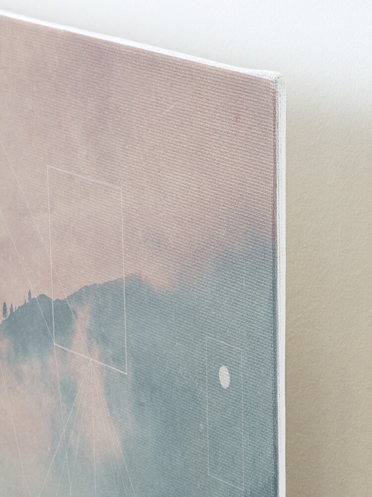 Alternate view of Lost in the 17th Dimension Mounted Print
