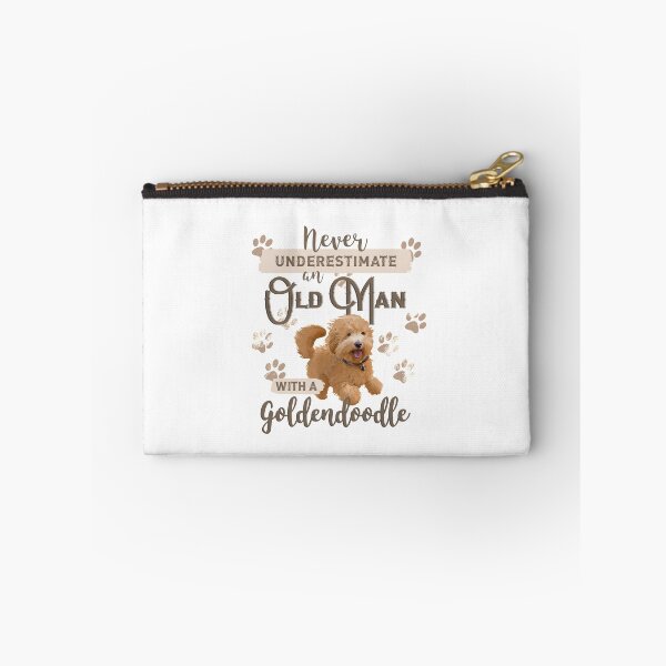 Item preview, Never Underestimate An Old Man With A Goldendoodle designed and sold by AscendMerch.