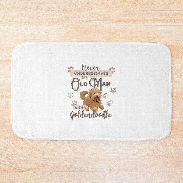 Item preview, Never Underestimate An Old Man With A Goldendoodle designed and sold by AscendMerch.