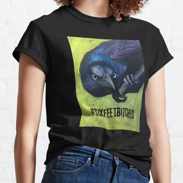 Bird with attitute telling you to back off and keep your distance Classic T-Shirt