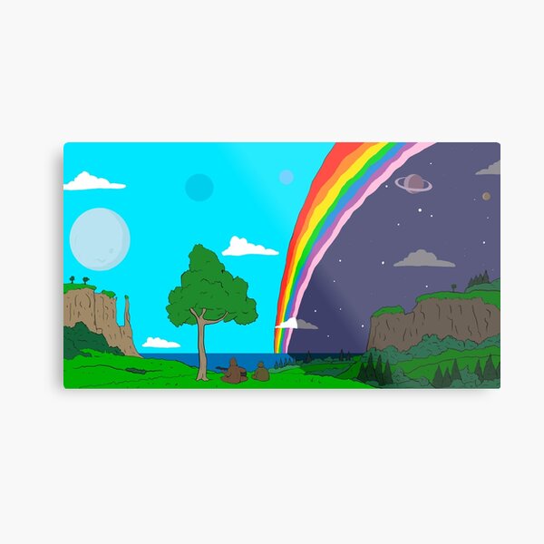 Big Lez Wake Up Metal Print