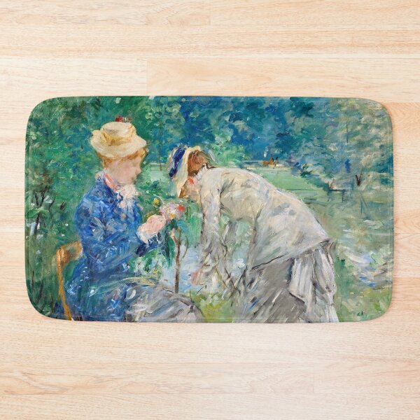 Item preview, Berthe Morisot - In the Bois de Boulogne designed and sold by Impressionist Masters.