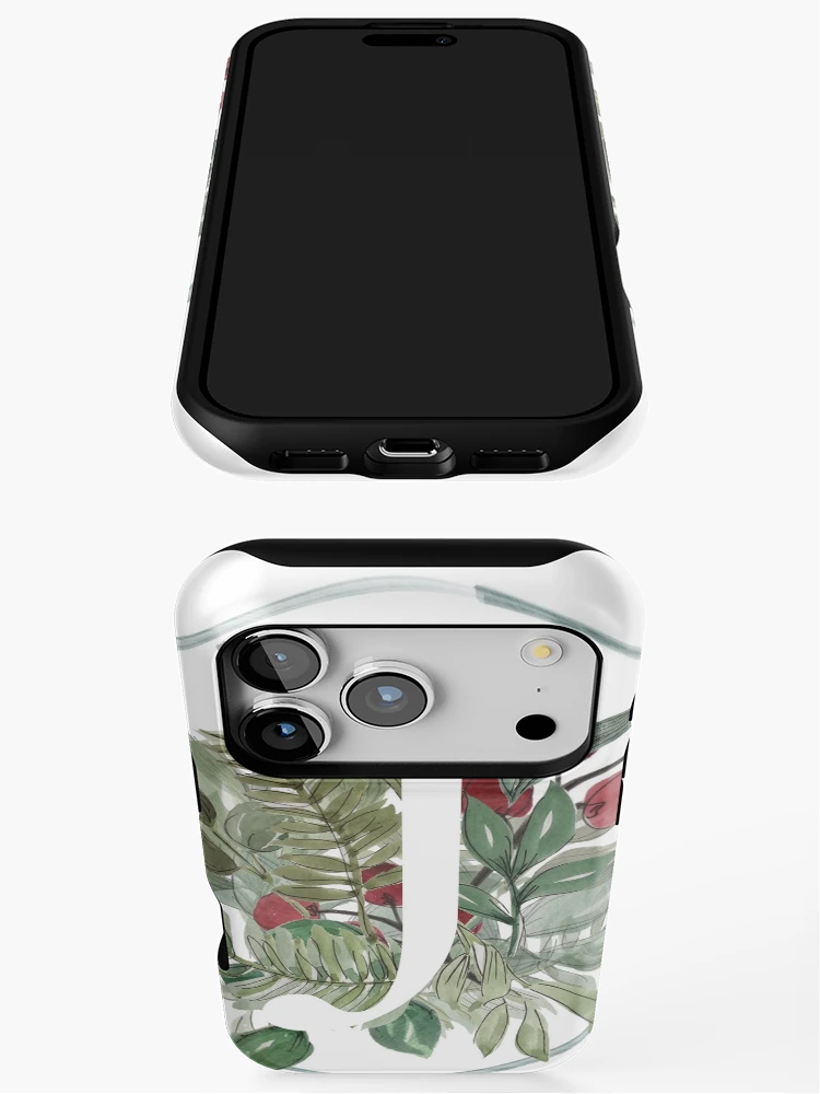 Thumbnail 3 of 4, iPhone Case, Lettering J designed and sold by SaraPatterns.