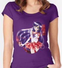 Eternal Sailor Mars Women's Fitted Scoop T-Shirt