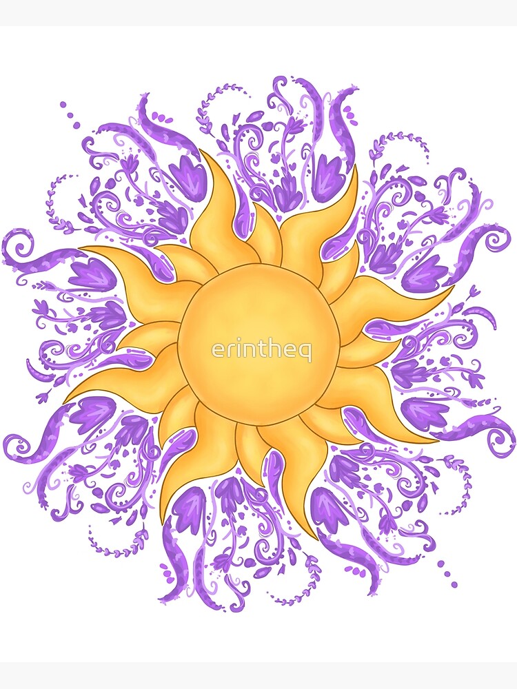 downloadable rapunzel sun logo