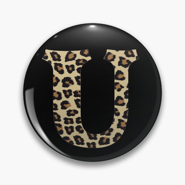 Item preview, Letter U Leopard Cheetah Monogram Initial designed and sold by SqueakyRicardo.