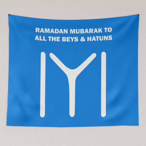 Item preview, Ramadan Mubarak Ramadan Kareem Kayi Flag Kurulus Osman Ertugrul Bey Gift designed and sold by Best Arts.