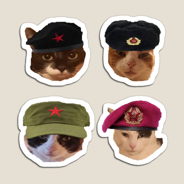Cats are Comrades pack Magnet