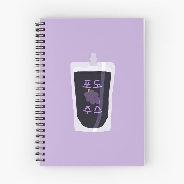 Item preview, Korean Grape Juice Pouch designed and sold by Nabibibi.