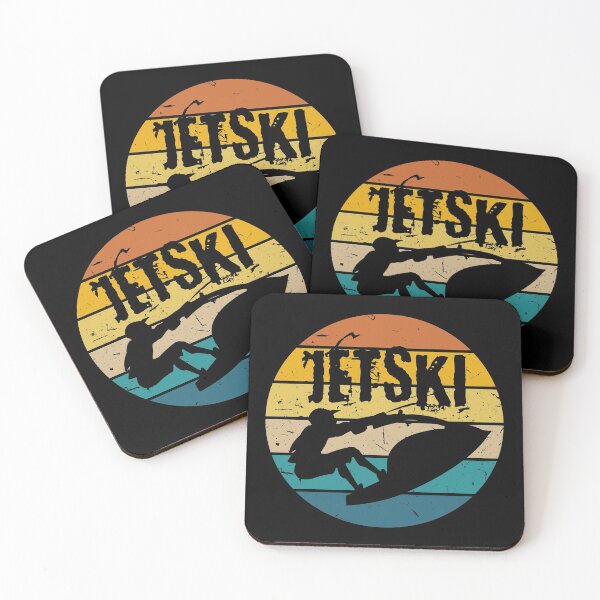 Item preview, Jetski Retro water sports holiday sea beach boat designed and sold by MooonTees.