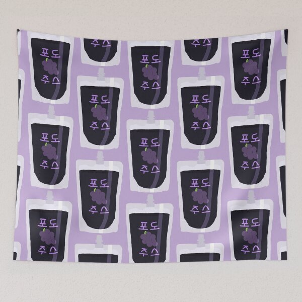 Item preview, Korean Grape Juice Pouch designed and sold by Nabibibi.