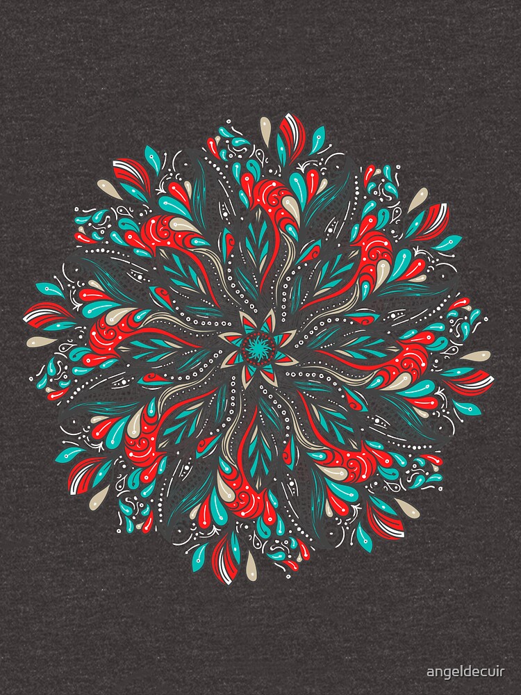 Mandala Flowers de angeldecuir