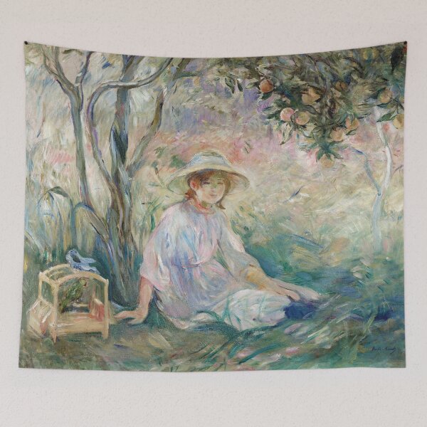 Artikelvorschau, Berthe Morisot - Unter dem Orangenbaum entworfen und verkauft von Impressionist Masters.