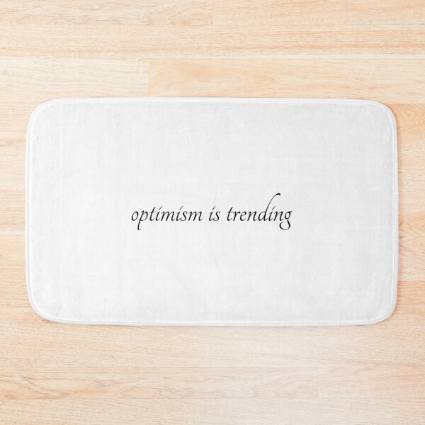 Item preview, Slogan Optimism is trending, Womens, Organic designed and sold by Minimalist Quotes and Sayings.