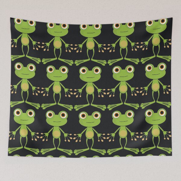 Item preview, Happy frog artwork designed and sold by slagalicastrave.