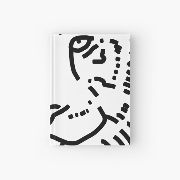 Notizbucher Tiger Umriss Redbubble