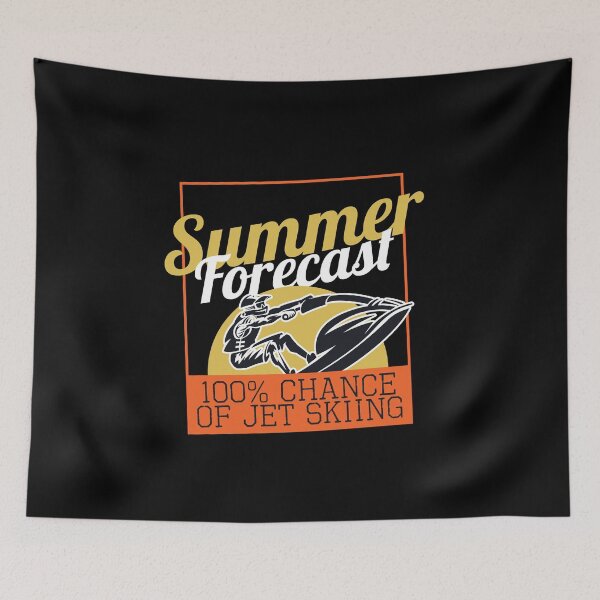 Item preview, Summer Forecast 100% Chance Of Jet Skiing Holiday designed and sold by MooonTees.