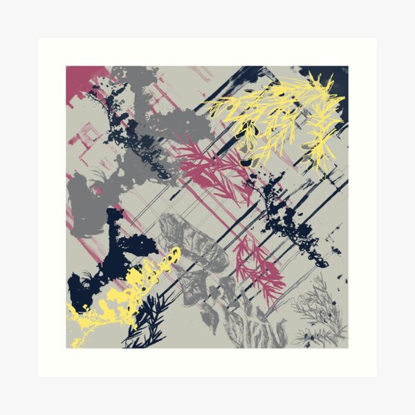 Based on the Flowers and Landscape of the Aran Islands Art Print