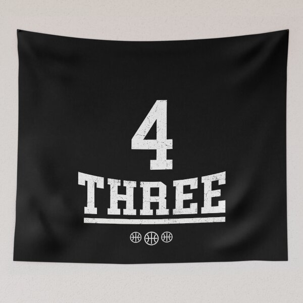 Item preview, 3 point shot basketball label style design designed and sold by COURT-VISION.