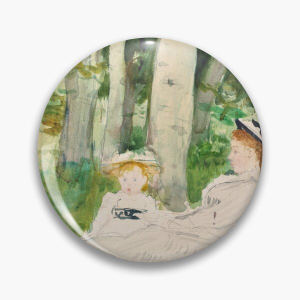 Artikelvorschau, Berthe Morisot - Am Rande des Waldes entworfen und verkauft von Impressionist Masters.