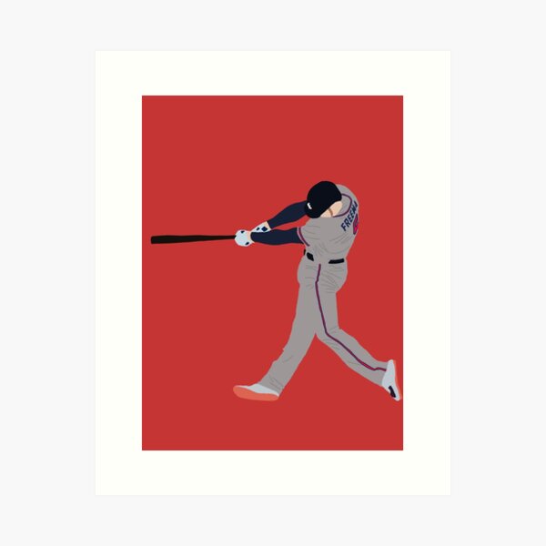 Freddie Freeman Poster Los Angeles Dodgers Canvas Wrap Wall -  Denmark