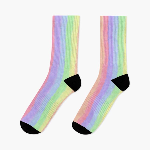 Item preview, Rainbow Pastel Stripes designed and sold by trajeado14.