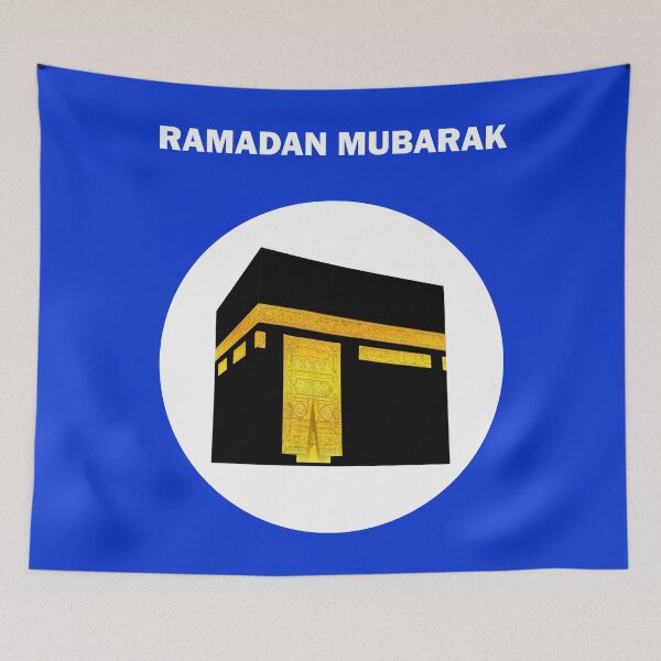 Item preview, Ramadan Mubarak Ramadan Kareem Kaaba al-Kaʿbah al-Musharrafah Great Mosque of Mecca Ka'bah Gift designed and sold by Best Arts.