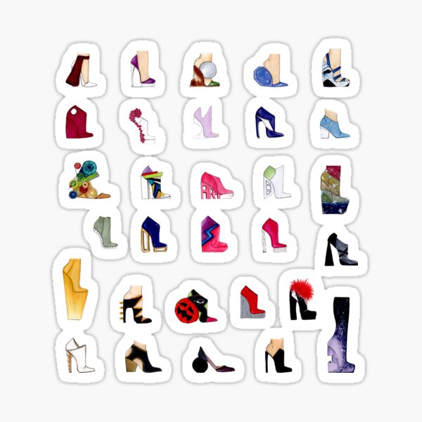 Which Shoe Do I Wear Today? Sticker