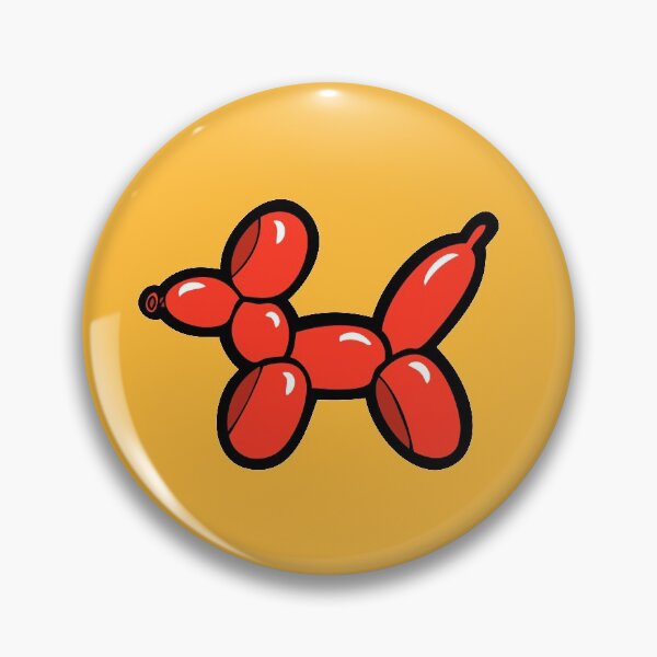 Item preview, Balloon Animal Dogs Pattern in Yellow designed and sold by evannave.